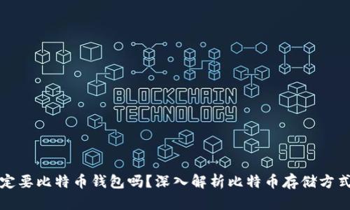 比特币一定要比特币钱包吗？深入解析比特币存储方式的必要性
