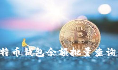 如何高效进行比特币钱包余额批量查询：工具与方法指南