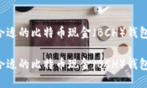 如何选择合适的比特币现金（BCH）钱包：全面指南

如何选择合适的比特币现金（BCH）钱包：全面指南
