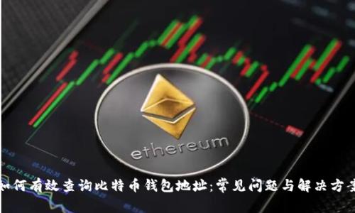 如何有效查询比特币钱包地址：常见问题与解决方案