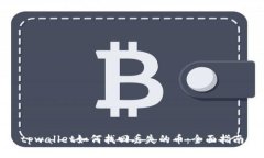 tpwallet如何找回丢失的币：全面指南